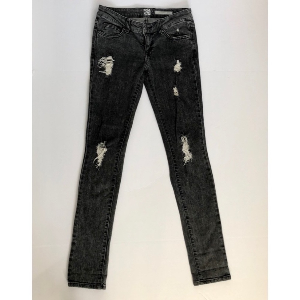 Fly Monkey Jeans Distressed Skinny